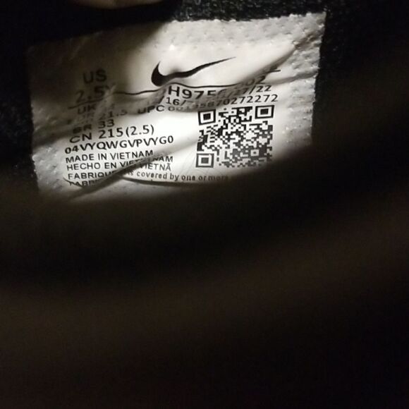 Nike Dunk Low Boys/Girls size 2.5 Y - Picture 7 of 8